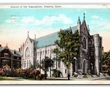 Church of the Assumption Antonia Connecticut CT WB Postcard W22 - $15.79