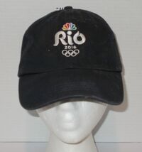 RIO 2016 Olympics NBC adjustable Hat Cap black OSFM - $8.88