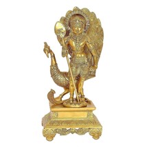 Lord Murugan Kartikeya Murugana Idol Statue Subramanya Height 12 Inches - £238.92 GBP