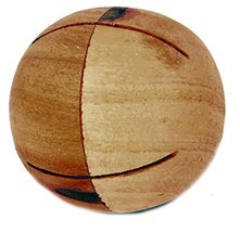 Terrapin Trading Fair Trade Vietnamese Vietnam Wood Wooden Shaker Natural Ball - £9.86 GBP