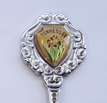 Collector Souvenir Spoon USA Tennessee Iris Emblem Clam Bowl - £2.39 GBP