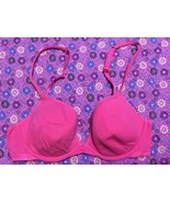 Victoria&#39;s Secret Signature Plunge bra pink cotton 34B New - £14.75 GBP