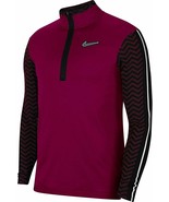 Men&#39;s Nike Wild Run Element Long Sleeve Top, CJ5824 620 Multi Sizes Red/... - £70.73 GBP