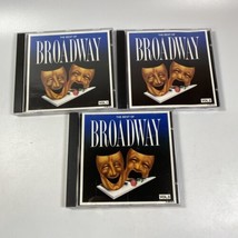 The Best of Broadway Vol 1, 2, &amp; 3 CD 3 Disc Set Madacy  - £8.00 GBP