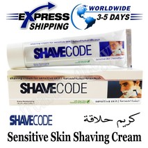 4 BOXES SHAVECODE Shaving Cream Men Smoothing Lather Shave Aloe Vera For... - $23.50