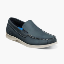 Nunn Bush BAYSIDE Moc Toe Venetian Slip On W/ Box Smartscent Boat Shoe Navy NEW! - £59.78 GBP