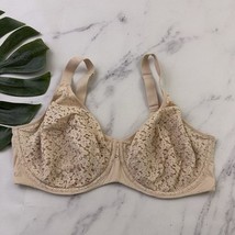 Chantelle Norah Womens Comfort Underwire Bra Size 36 DDD Nude Beige 13F1 - $462.00 MXN