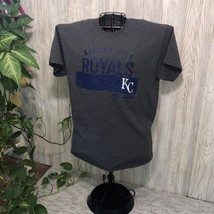 Genuine MLB merchandise Kansas City Royals Baseball Dark Gray Graphic Tshirt - M - £6.97 GBP