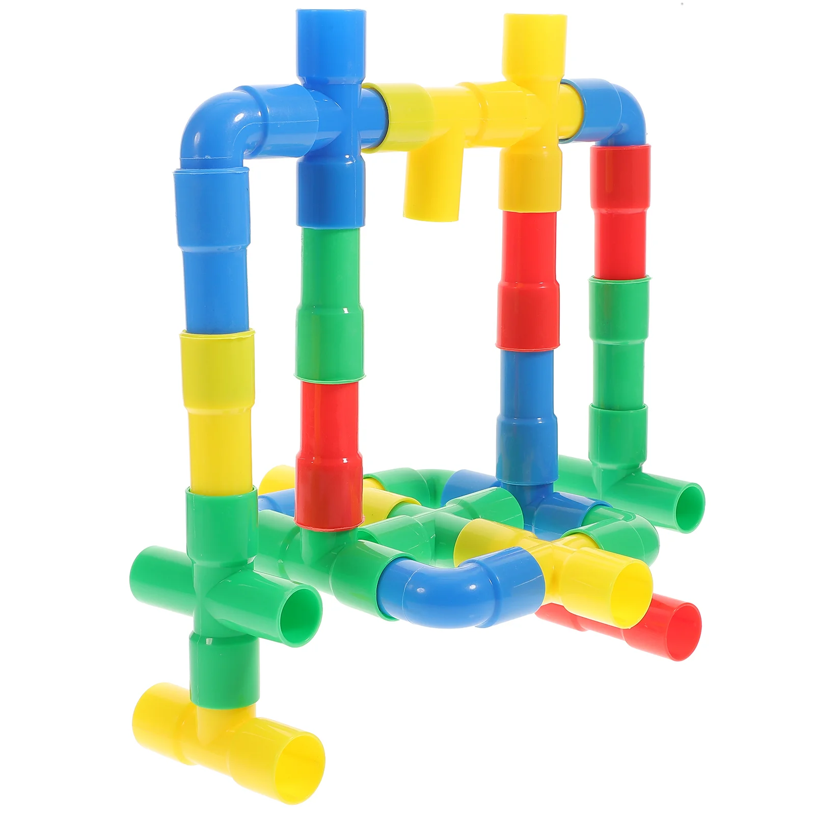 STEM Learning Pipe Tube: Construction Building Blocks Sensory Toys Tube Locks - £12.87 GBP