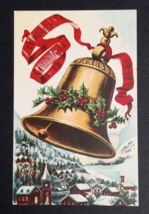 Farm Progress Magazine Subscription Christmas Bell Advertising Postcard ... - £6.26 GBP