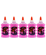 (5) Elmers Elmer&#39;s Washable Glitter Glue in Pink - $375.07 MXN