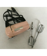 Vintage pink hand held electric mixer sold as is for parts dormey model ... - $21.73