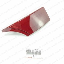 Genuine For Toyota FJ Cruiser Brick Red Front RH Bumper Filler 52512-351... - £32.37 GBP