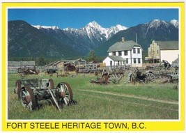 Postcard Wild Horse Theatre Mt Fisher Fort Steele Heritage Town BC - £2.84 GBP