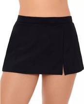 Swim Solutions Womens Swim Skirt Bottom Size 8 Black Slimming New  - $34.60