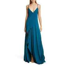 Cushnie Draped Asymmetric Silk Gown, Size 2 - £1,119.09 GBP