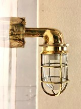 HANDMADE SOLID BRASS SWAN PASSAGEWAY BULKHEAD LIGHT JUNCTION BOX LOT OF 10 - £986.32 GBP