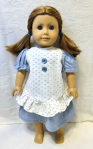 2-Piece Outfit ~ Short Sleeve DRESS &amp; PINAFORE - Clothes for 18&quot; Dolls NEW! - $13.85