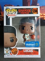 Funko Pop! Stranger Things #1246 - Lucas Hawkins Basketball - Walmart Ex... - $17.72