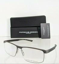 Brand New Authentic Porsche Design Eyeglasses P&#39; 8297 E 58mm Titanium Frame - £147.92 GBP