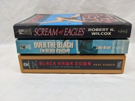 Lot Of (3) Vintage Military Aircraft Novels Black Hawk Down Over The Bea... - £34.73 GBP