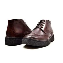 British Walkers Playboy Wingtip Men&#39;s Dark Brown Leather - $149.95