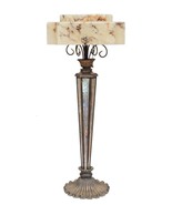 Art Deco Floor Lamp &quot;MIRROR MARBLE&quot; Unique Piece 86Cm High Design One Of... - $16,552.40 MXN