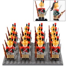 16pcs French Dragoons Heavy Cavalry The Napoleonic Wars French Army Minifigures - £24.25 GBP