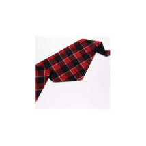 Cuddl Duds Matching Pet Bandana (Black/Red Plaid, One Size) A459016 - £6.62 GBP