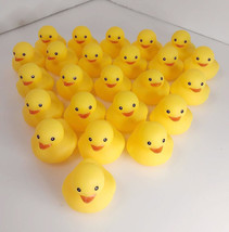 Lot of 24 Pack Mini Rubber Ducky Float Duck Baby Bath Toy, Shower Bath Party - £6.73 GBP