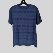 J.Crew Washed Tee Cotton T-Shirt Tribal Geometric Design Size Med - $9.89
