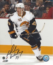 MIKE WEBER SIGNED 8X10 PHOTO HOCKEY BUFFALO SABRES NHL PICTURE AUTOGRAPHED - £3.87 GBP