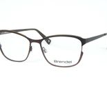 Brendel romance 9022 50 BROWN /BRONZE EYEGLASSES GLASSES METAL FRAME 56-... - $79.20