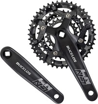 170Mm 104/64 Bcd Hybrid Mountain Bike Crankset 8/9/10 Speed Compatible With - £39.86 GBP