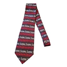 Keith Daniels Valentine&#39;s Day Tie Red Hearts 100% Silk Neck Tie New Gift... - $179.57 MXN