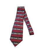 Keith Daniels Valentine&#39;s Day Tie Red Hearts 100% Silk Neck Tie New Gift... - $182.68 MXN