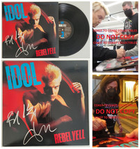 Billy Idol Steve Stevens signed Rebel Yell album vinyl LP COA proof auto... - $544.49