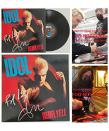 Billy Idol Steve Stevens signed Rebel Yell album vinyl LP COA proof auto... - £428.46 GBP