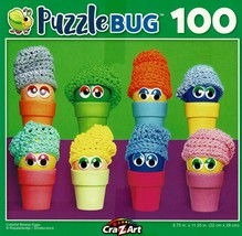 Puzzlebug Colorful Beanie Eggs - 100 Pieces Jigsaw Puzzle - $10.88