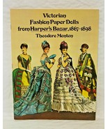 Victorian Fashion Paper Dolls From Harper&#39;s Bazar 1867-1898 Theodore Men... - £15.92 GBP