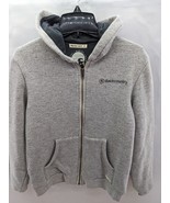 Backcountry Marine Layer Hoodie Mens Small Gray Full Zip Thick Lined Jac... - $25.19