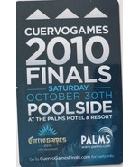 Cuervo Games Oct 30 2010 Finals at Palms Hotel &amp; Resort Las Vegas Room Key - £2.31 GBP