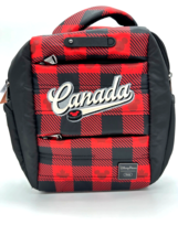 Disney Parks Lug Epcot Canada Backpack Hopper Shorty Mickey Buffalo Plaid Hockey - $98.99