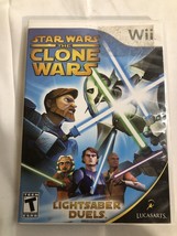 Star Wars: The Clone Wars - Lightsaber Duels (Nintendo Wii, 2008) - £7.11 GBP