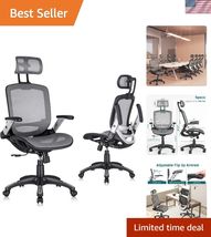 Ergonomic Mesh Office Chair, High Back Desk Chair - Adjustable Headrest ... - $495.50