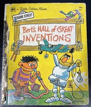 a Little Golden Book Sesame Street: &quot;Bert&#39;s Hall of Great Inventions&quot; 1972 - £5.69 GBP