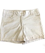 Covington Womens Beige Shorts Size 10 Stretch 30 in Waist Mid Rise - $19.01 CAD