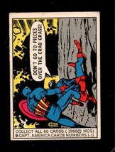 1966 Donruss Marvel Super Heroes #9 Don&#39;t Go To Pieces Over Crab Vg+ *X75714 - £12.77 GBP