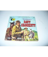 Walt Disney&#39;s Story Of Davy Crockett W/24 Page Book 1971 #360 33 RPM  - $101.28 MXN