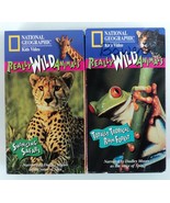 Lot of 2 National Geographic Kids Video Really Wild Animals VHS Cassette... - £7.65 GBP